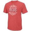 MLB Cincinnati Reds The Big Time T-Shirt, Red Heather