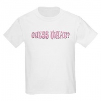 Guess What - Big Sister Family Kids Light T-Shirt by CafePress