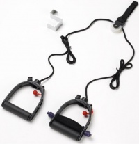 Multi-Use Shoulder Pulley Deluxe - with Foam Cushion Assistive Grip & Metal Door Bracket