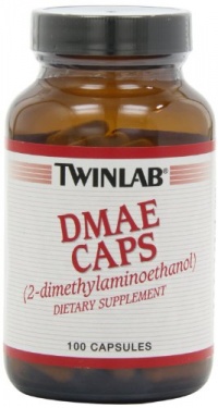 Twinlab DMAE Caps 100mg, 100 Capsules (Pack of 3)