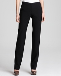 A hint of stretch makes these straight-leg trousers from Theory an always flattering option for office dressing.