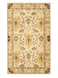 Safavieh Anatolia Collection Handmade Rug, Ivory, 8' x 10'