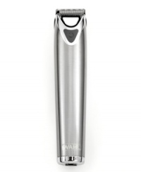 Give it your all! From your neck to your mustache, this all-in-one groomer takes care of your day-to-day styling. Trim, shave, detail, outline, touch-up and more with this heavy-duty stainless steel do-it-all, which includes a trimmer head, detail shaver head, rotary shaver head and much, much more. 5-year warranty. Model 9818.