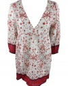 Joie a la Plage Womens Collie Floral Tunic Top