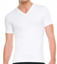 Spanx 641 - Cotton Control V-Neck Body Skimming Shirt