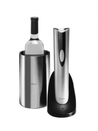 Oster Rechargeable and Cordless Wine Opener with Chiller