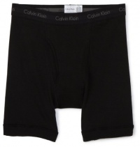 Calvin Klein Big and Tall Men's Tall Boxer Brief, Black, 4XT