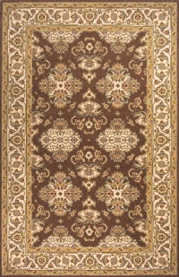 Area Rug 3x5 Rectangle Traditional Cocoa Color - Momeni Persian Garden Rug from RugPal