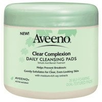 Aveeno Active Naturals Clear Complexion Daily Cleansing Pads, 28 Count