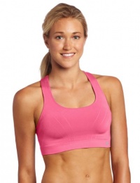 Champion Women's Shiny Seamless Bra, Foxy Pink, Medium