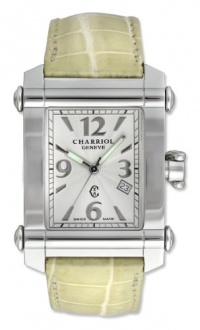 Charriol Colvmbvs XL Stainless Steel Womens Strap Watch Silver dial COR-80-3-86-2031