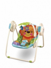 Fisher-Price Precious Planet Blue Sky Open Top Take-Along Swing