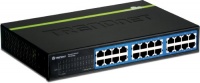 TRENDnet 24-Port Unmanaged Gigabit GREENnet Desktop Switch (24 x Gigabit Auto-MDIX RJ-45 Ports) TEG-S24Dg (Black Metal)