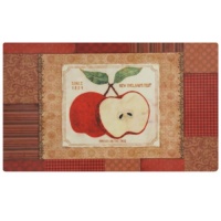 Eco Cushion Heirloom Apples 18-Inch by 30-Inch Doormat