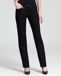 Look good and feel good in essential Eileen Fisher Petites jeans, rendered from cotton free of pesticides and fertilizers. Talk about natural beauty.