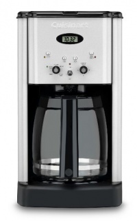 Cuisinart DCC-1200MW Brew Central 12-Cup Programmable Coffeemaker, Metallic White