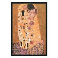 The Kiss (Le Baiser / Il Baccio), 1907 Framed Print by Gustav Klimt