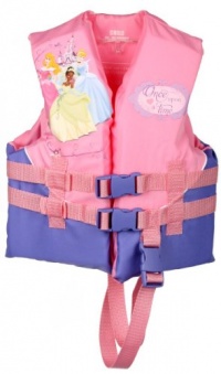 Disney Princess Child Life Jacket (Pink, 30 - 50-Pound)