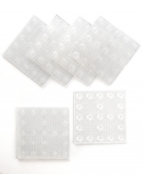 Safe and secure, this set of 6 tub tiles from Charter Club prevent slippage in the shower and tub, featuring suction cups to adhere to bathroom surfaces. Coordinate with other Charter Club bath accessories.