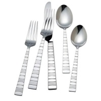 R+B Everyday Pierson 18/0  Stainless Steel 45 Piece Flatware Set, Service for 8