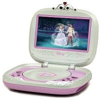 Portable Disney Princess DVD Player -- 7''