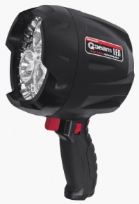 Brinkmann 800-5000-2 Q-Beam LED Rechargeable Spotlight with Emergency Flashers