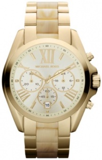 Michael Kors Watches Bradshaw (Gold and Horn)