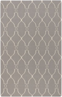 Surya Fallon 18-Inch Corner Sample 100-Percent Wool Hand Woven Area Rug