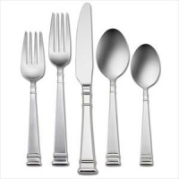 Oneida Prose 5 Piece Place Setting Fine Impromptu Flatware 18/8 Stainless Classic Pattern