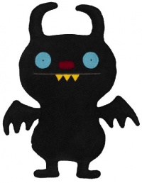 UglyDoll Little Ugly Plush Doll, Ninja Batty Shogun