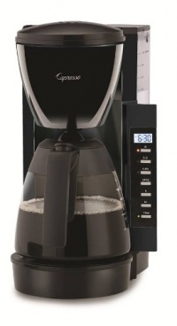 Capresso CM200 10-Cup Programmable Coffee Maker, Black