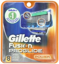 Gillette Fusion Proglide Power Men's Razor Blade Refills 8 Count