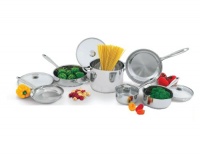 Wolfgang Puck Stainless Steel 10-Piece Cookware Set