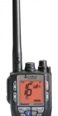 Cobra MR HH475 FLT VHF Waterproof Two-Way Marine Radio with Bluetooth