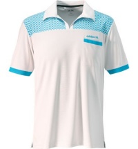 adidas Mens FP Checker Print Pocket Polo