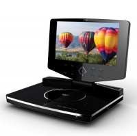 Coby TF-DVD1023 10.2-Inch Widescreen TFT Portable DVD/CD/MP3 Player with  Swivel Screen, Black