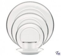 Noritake Pembroke Platinum 5 Piece Place Setting