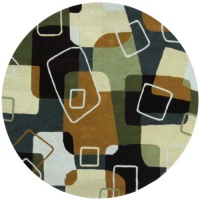 Structure Fallon Rug Rug Size: Round 8'