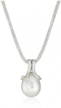 TARA Pearls Oscar Collection White South Sea 11x13mm Pearl Pendant Necklace