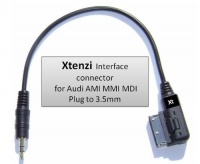 Xtenzi MDI AMI MMI Cable Adapter Connect Ipod Iphone Mini 3.5mm to Audi A4 A5 S5 A6 A8 Q7 / Vw Jetta GTI GLI Jetta Passat Cc Tiguan Touareg EOS