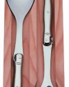 Jean Dubost 2-Piece Stainless Steel Salad Servers