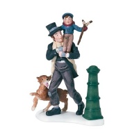 Department 56 Dickens' A Christmas Carol Bob Cratchit And Tiny Tim