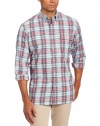 Nautica Men's Long Sleeve Slub Poplin Woven