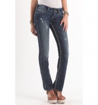 Silver Jeans Co Womens Mckenzie Jeans - Indigo X 7 Short