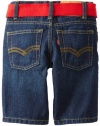 Levi's Boys 2-7 Belted 5 Pocket Denim Short