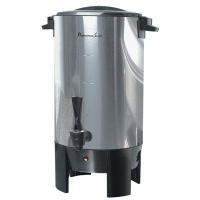 Continental Electric Stainless Steel Single 30-Cup Coffee Wall Urn