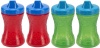 NUK Gerber Graduates 4 Count Fun Grips Hard Spout Sippy Cups, Boy, 10 Ounce