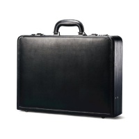 Samsonite Bonded Leather Attache (Black)