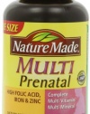 Nature Made Prenatal Multi Vitamin Value Size, Tablets, 250-Count