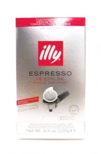 ILLY Cafe North America 7737 ESE Medium Roast Individually Wrapped Pods